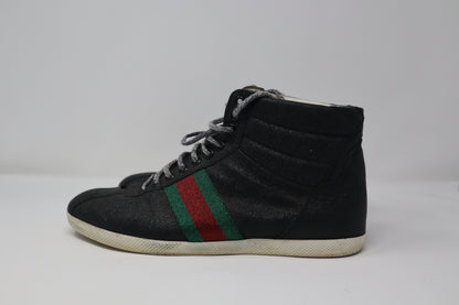 Gucci Leather Printed Sneakers