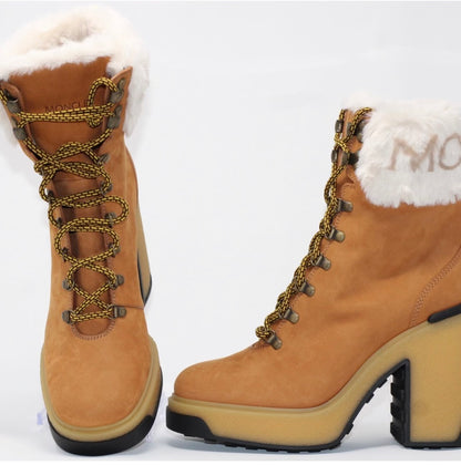 Moncler Claudia Ankle Boots Brown