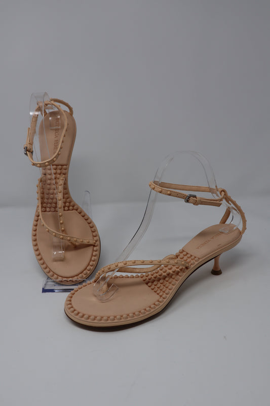 Bottega Veneta Lambskin Lagoon Bubble Low Kitten Heel