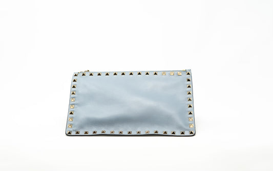 Valentino Rockstud Leather Pouch