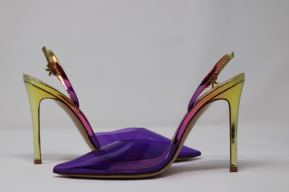 Gianvito Rossi Ribbon D'Orsay 105mm Pumps